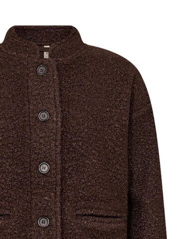 Soyaconcept Gebreid vest 'SC-Shaima 1 Chocolate jasje' in Bruin