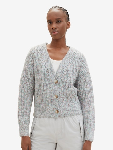 Cardigan TOM TAILOR DENIM en beige : devant