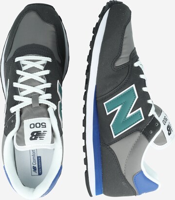 new balance Trampki niskie '500' w kolorze czarny