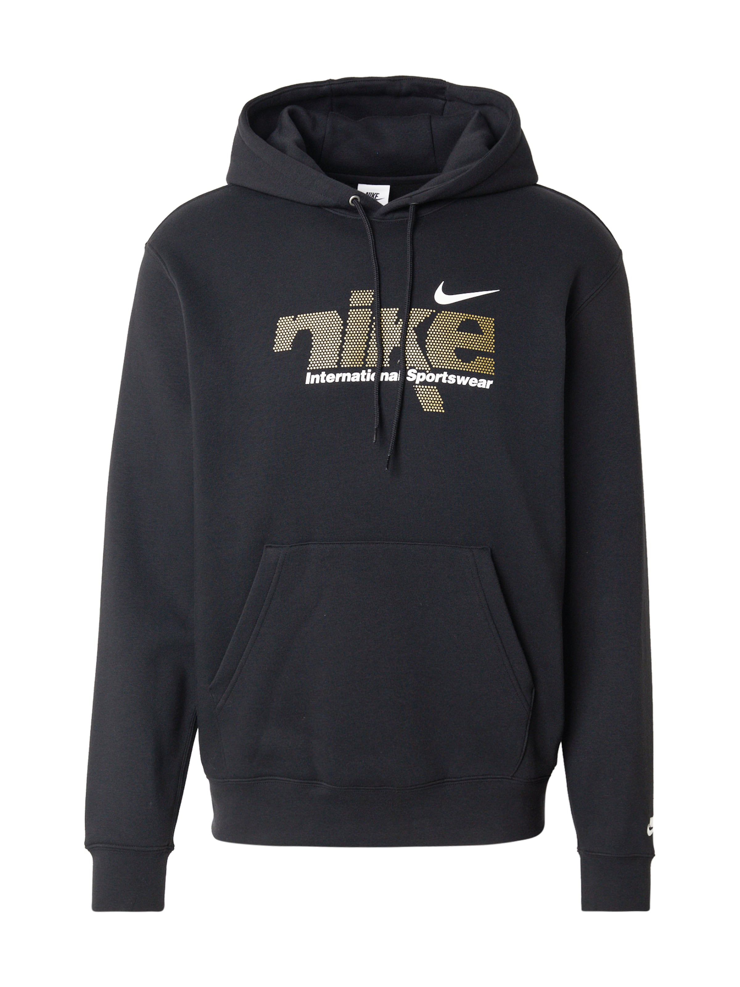 Nike Sportswear Mikina 'CLUB' – černá: přední strana