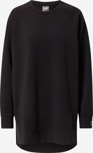PUMA Sportsweatshirt 'EXHALE' in hellgrau / schwarz, Produktansicht