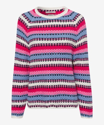 BRAX Sweater 'Liz' in Opal / Magenta / Light pink / White, Item view