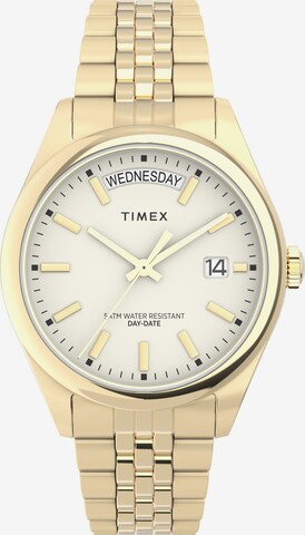 Orologio analogico di TIMEX in oro: frontale