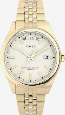 TIMEX Analoog horloge in Goud: voorkant
