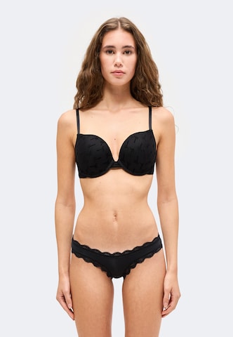 GUESS Push-up Bra 'LOREN' in Black: front
