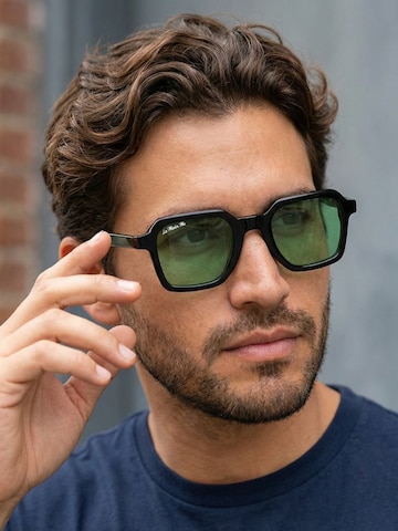 La Moda Me Zonnebril 'Viana' in Groen