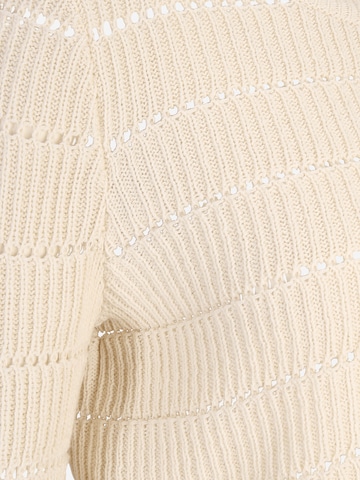 Only Petite Pullover i beige