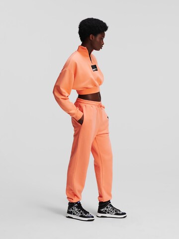 KARL LAGERFELD JEANS Sweatshirt in Orange