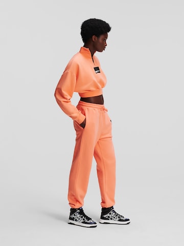 KARL LAGERFELD JEANS Sweatshirt in Orange