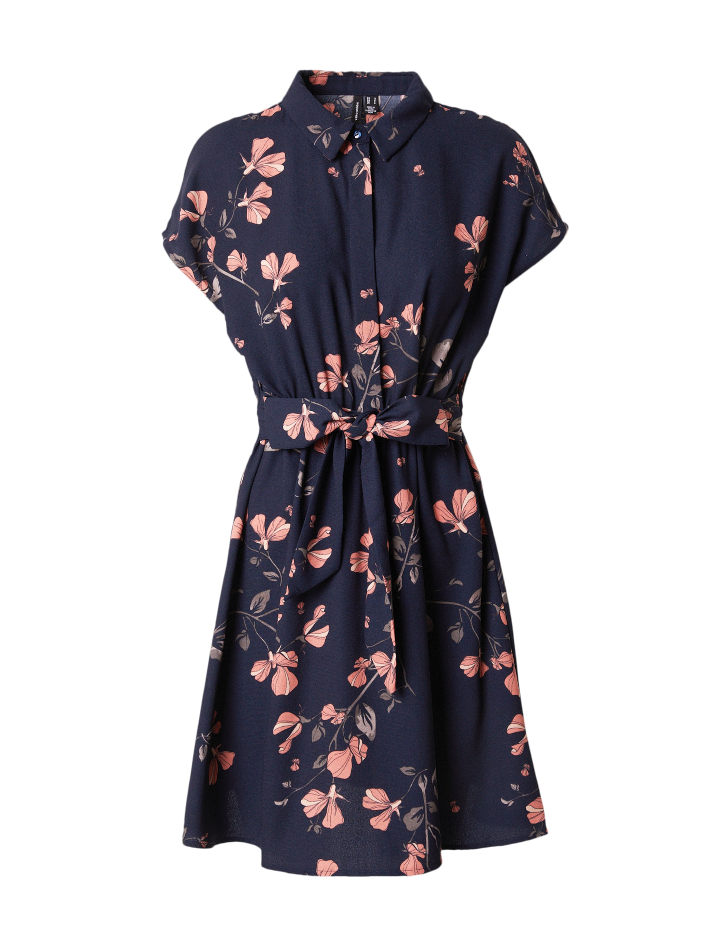 VERO MODA - Vestido camisero 'VMNEWHALLIE' en azul: frente