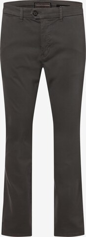 Finshley & Harding Chino 'Dylan' in Grijs: voorkant