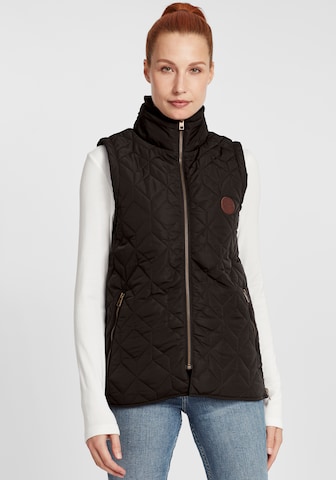 Oxmo Vest in Brown: front