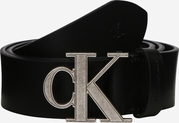 Calvin Klein Jeans Belt in Black: front