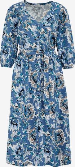 Palaidinės tipo suknelė iš WE Fashion, spalva – mėlyna / tamsiai mėlyna jūros spalva / akmens / balta, Prekių apžvalga