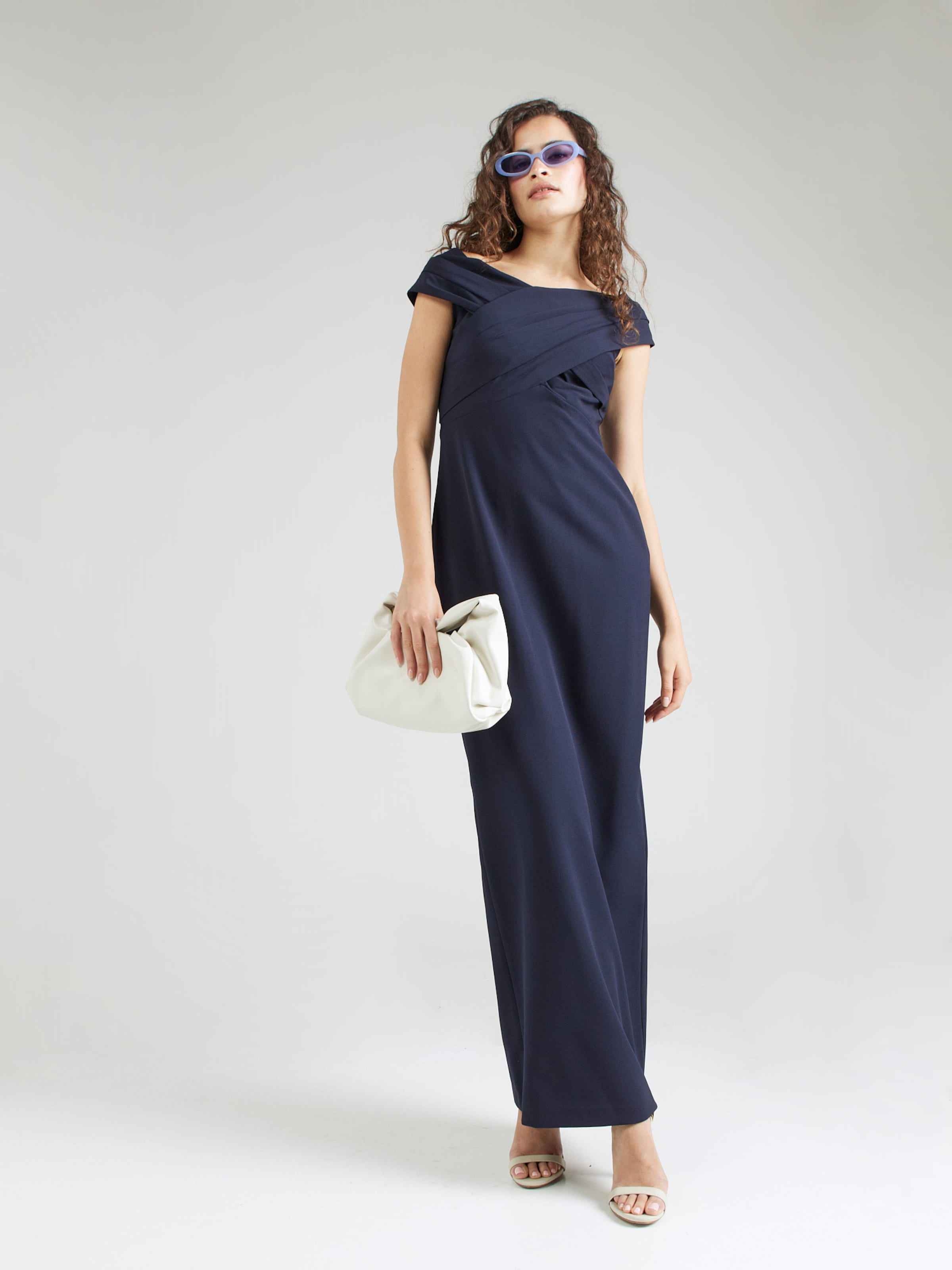 Robe de soiree Lauren Ralph Lauren en Marine ABOUT YOU