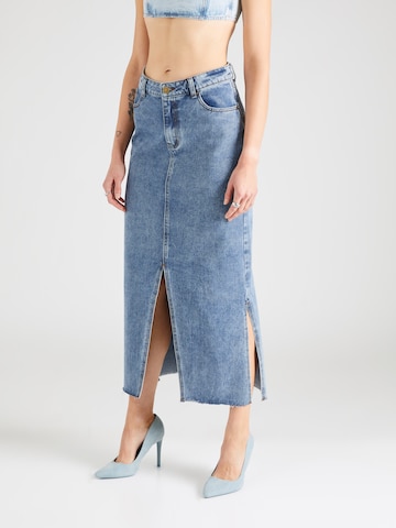 Nasty Gal Skirt 'Star Bum' in Blue: front