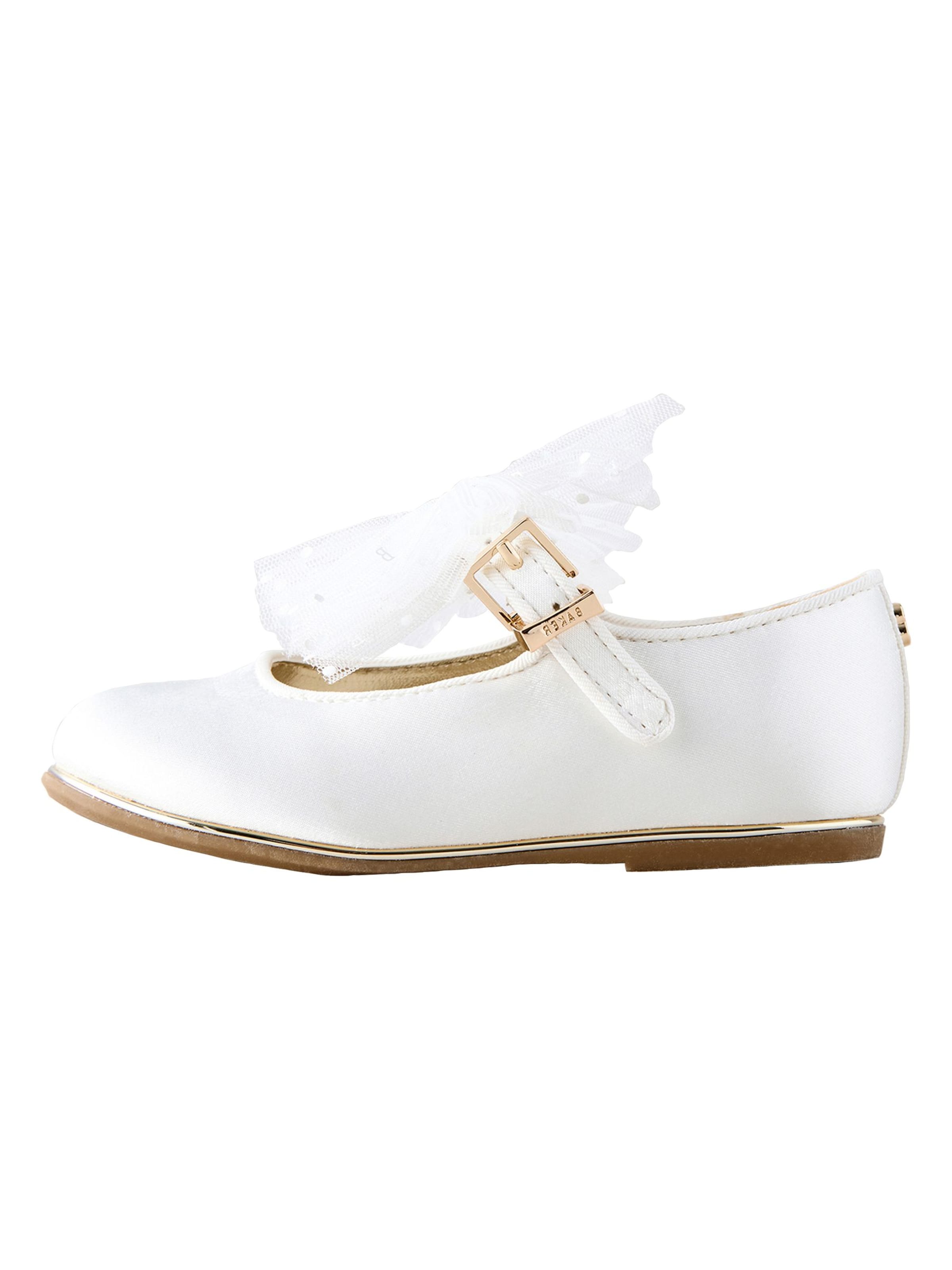 Baker by Ted Baker Baleriina, värv valge: eest vaates