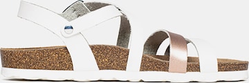 Bayton Sandaler med rem i hvid
