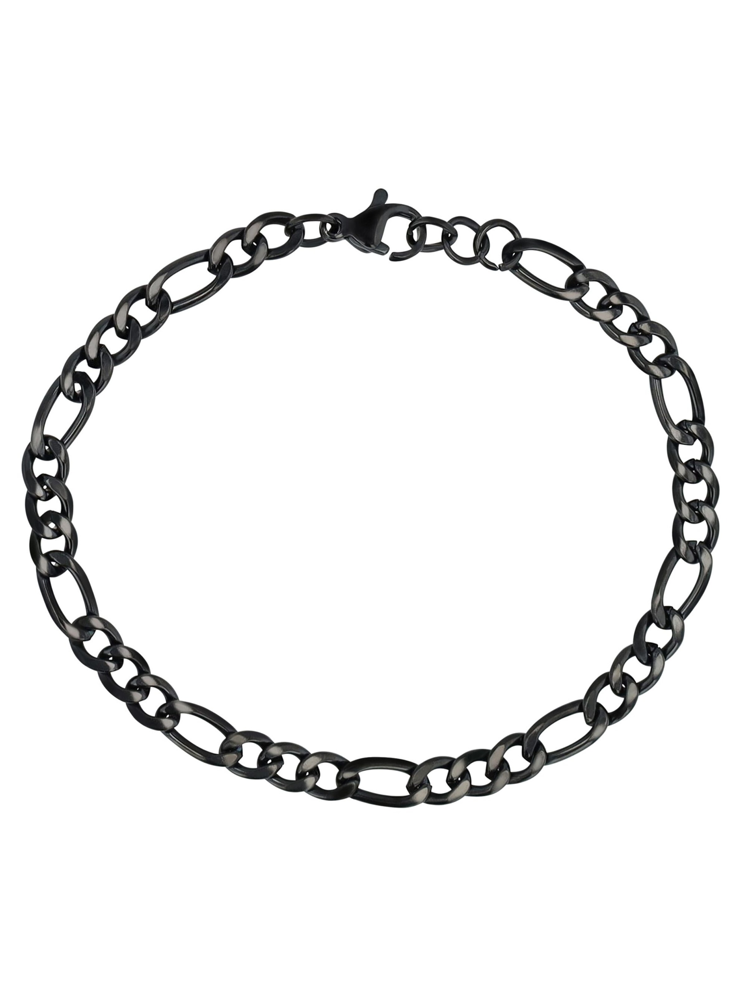 Akzent Bracelet 'Clarinha, hautverträglich' in Black: front
