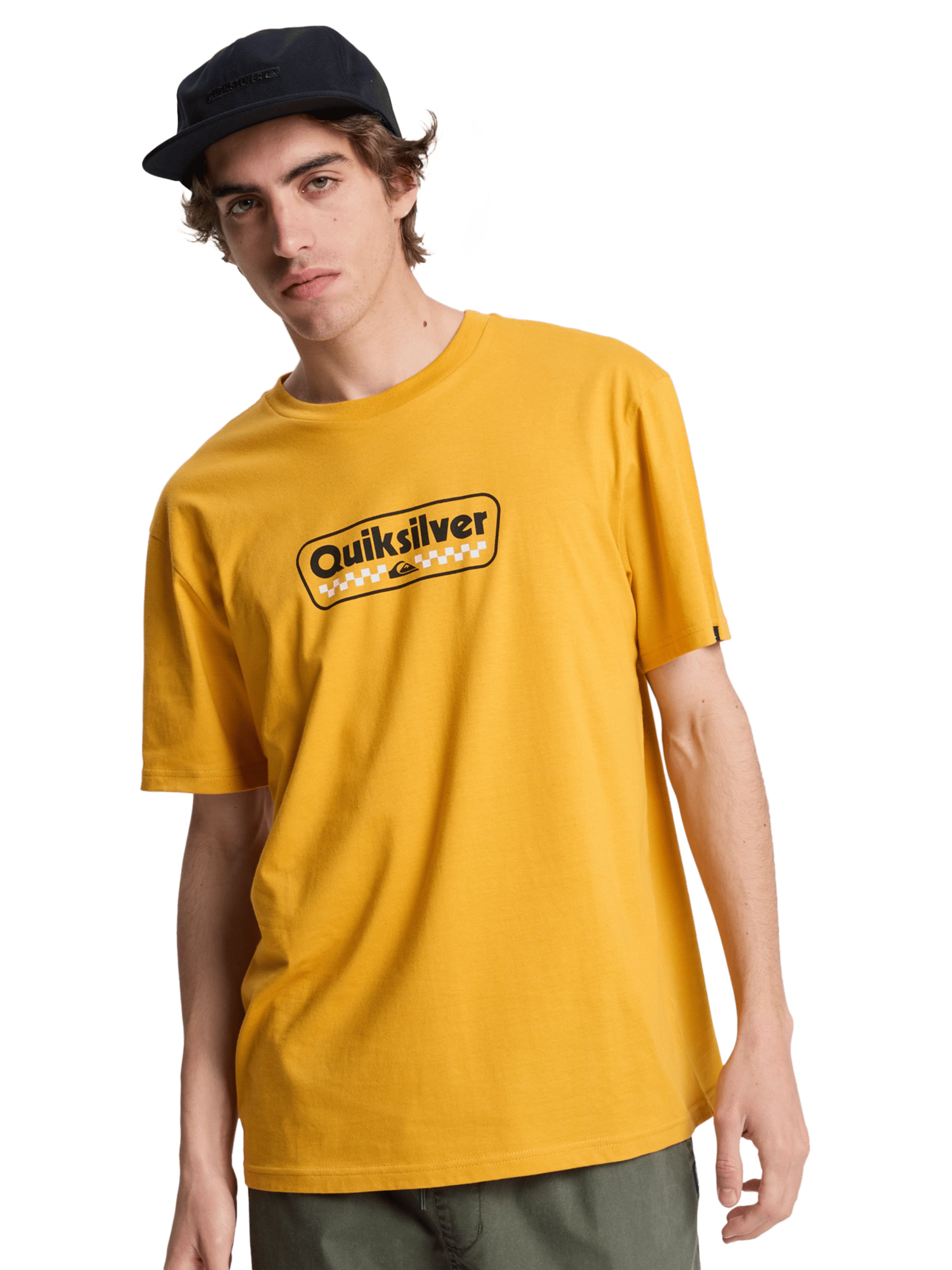 QUIKSILVER Shirt ' EV Starting Grid ' in Yellow: front