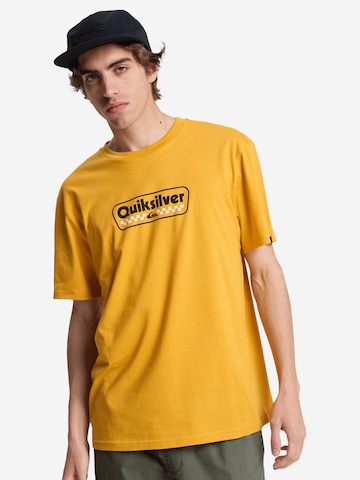 QUIKSILVER T-Shirt ' EV Starting Grid ' in Gelb: Vorderseite