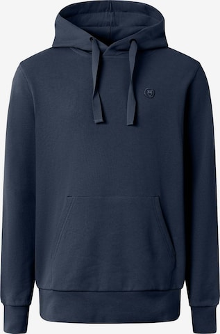 KnowledgeCotton Apparel Sweatshirt 'Arvid' in Blau: predná strana