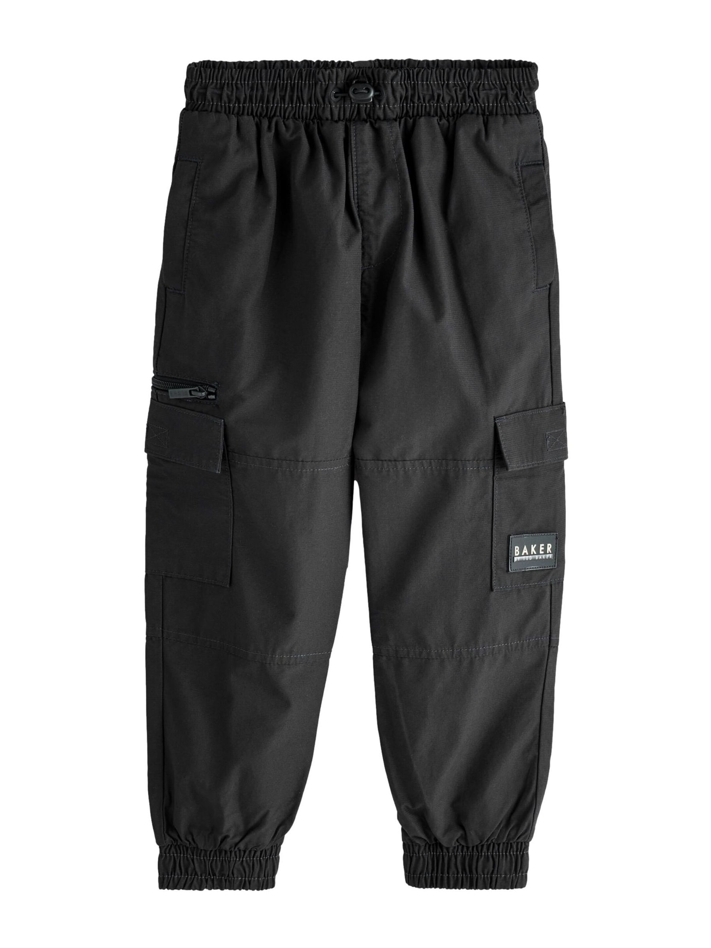 Baker by Ted Baker Loosefit Housut värissä musta: etupuoli