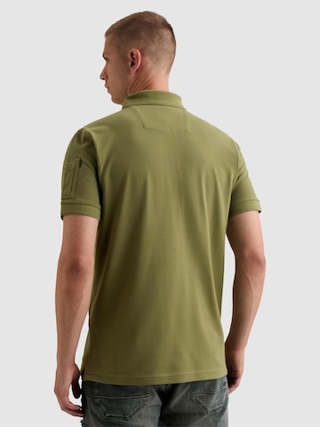 PME Legend Bluser & t-shirts 'American Classic polo shirt with flight pocket' i grøn