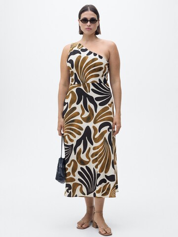 Robe 'Nata' MANGO en marron : devant