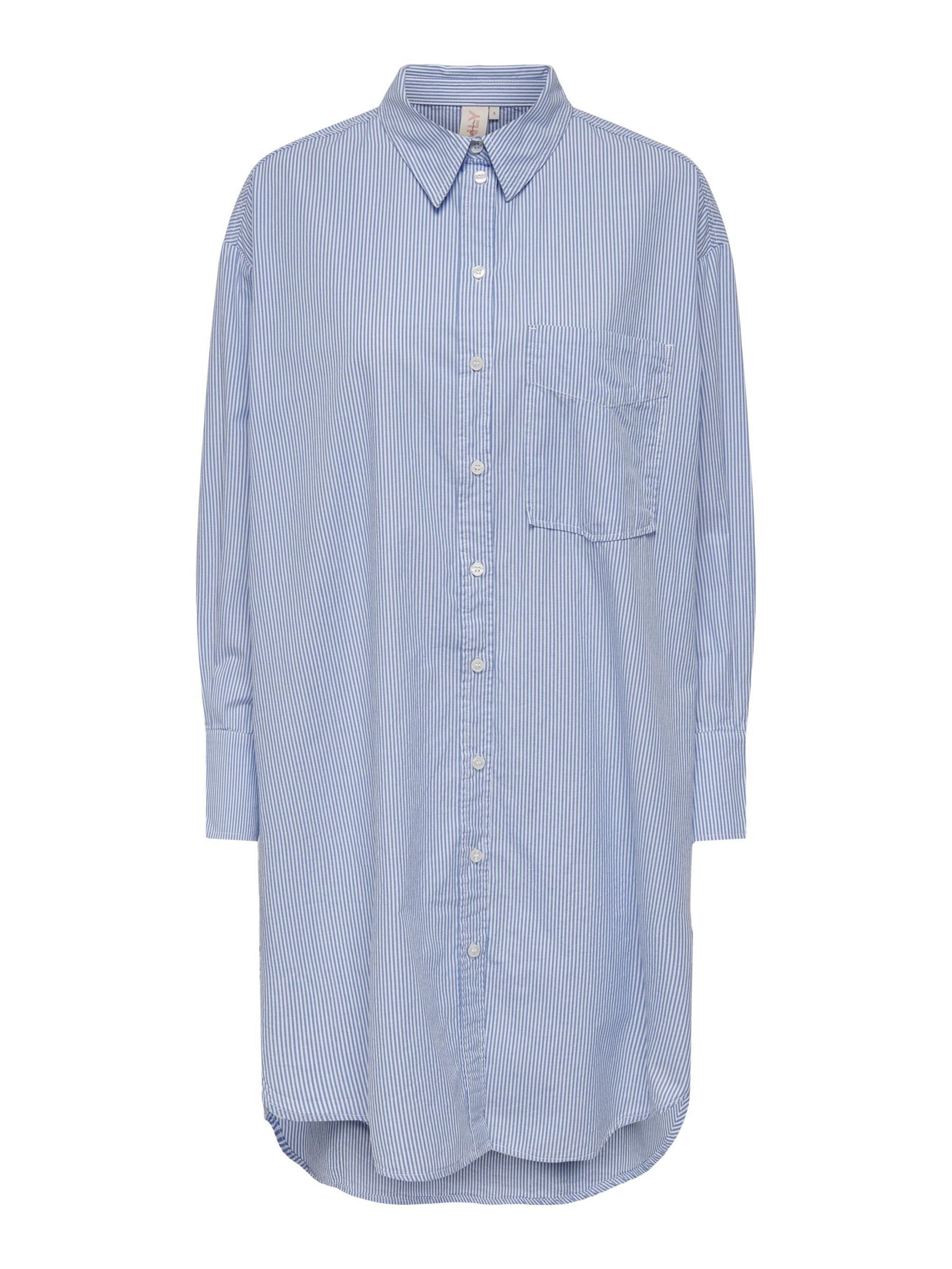 ONLY Blouse 'Mathilde' in Blue: front