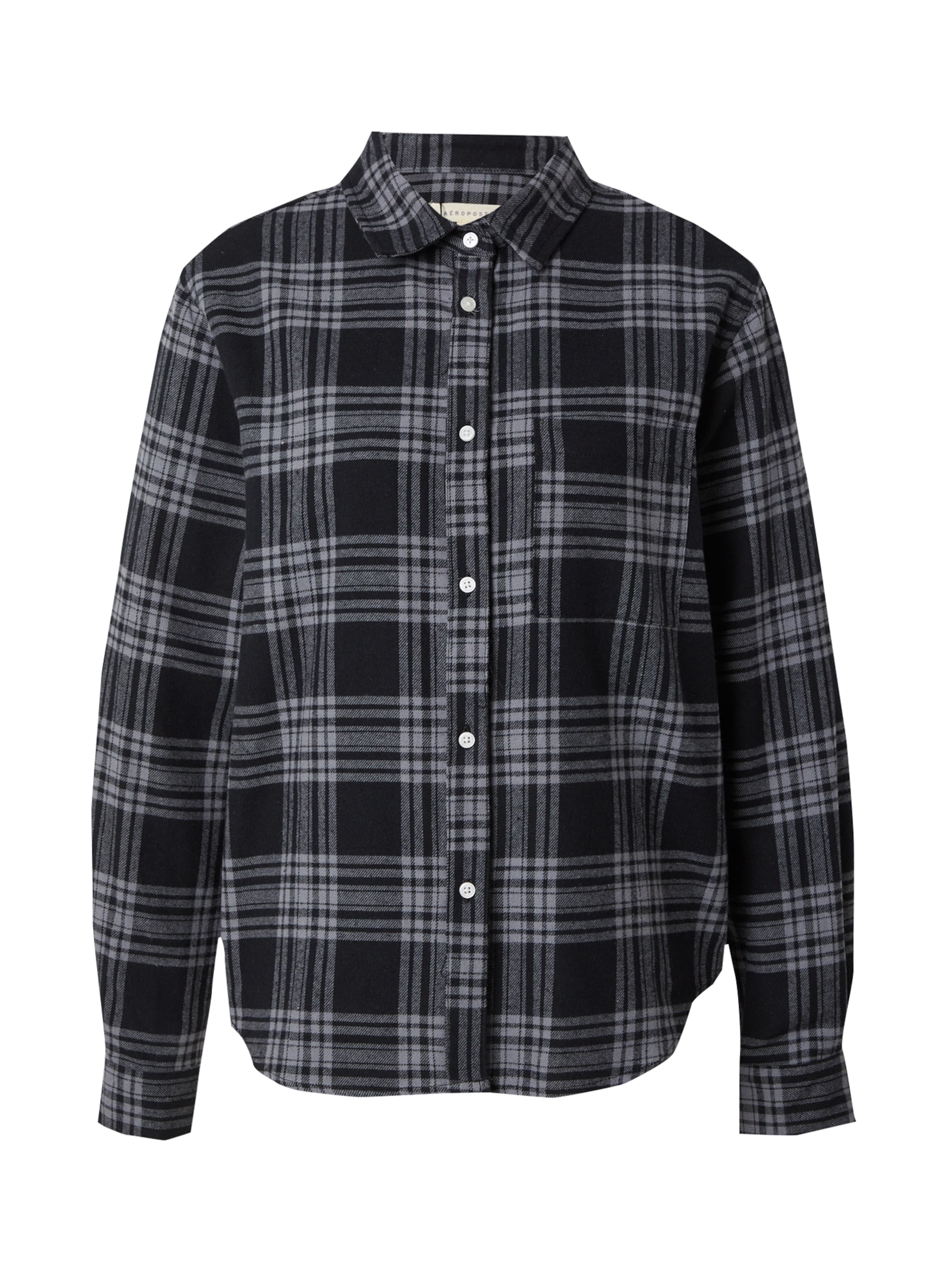 AÉROPOSTALE Blus i svart: framsida