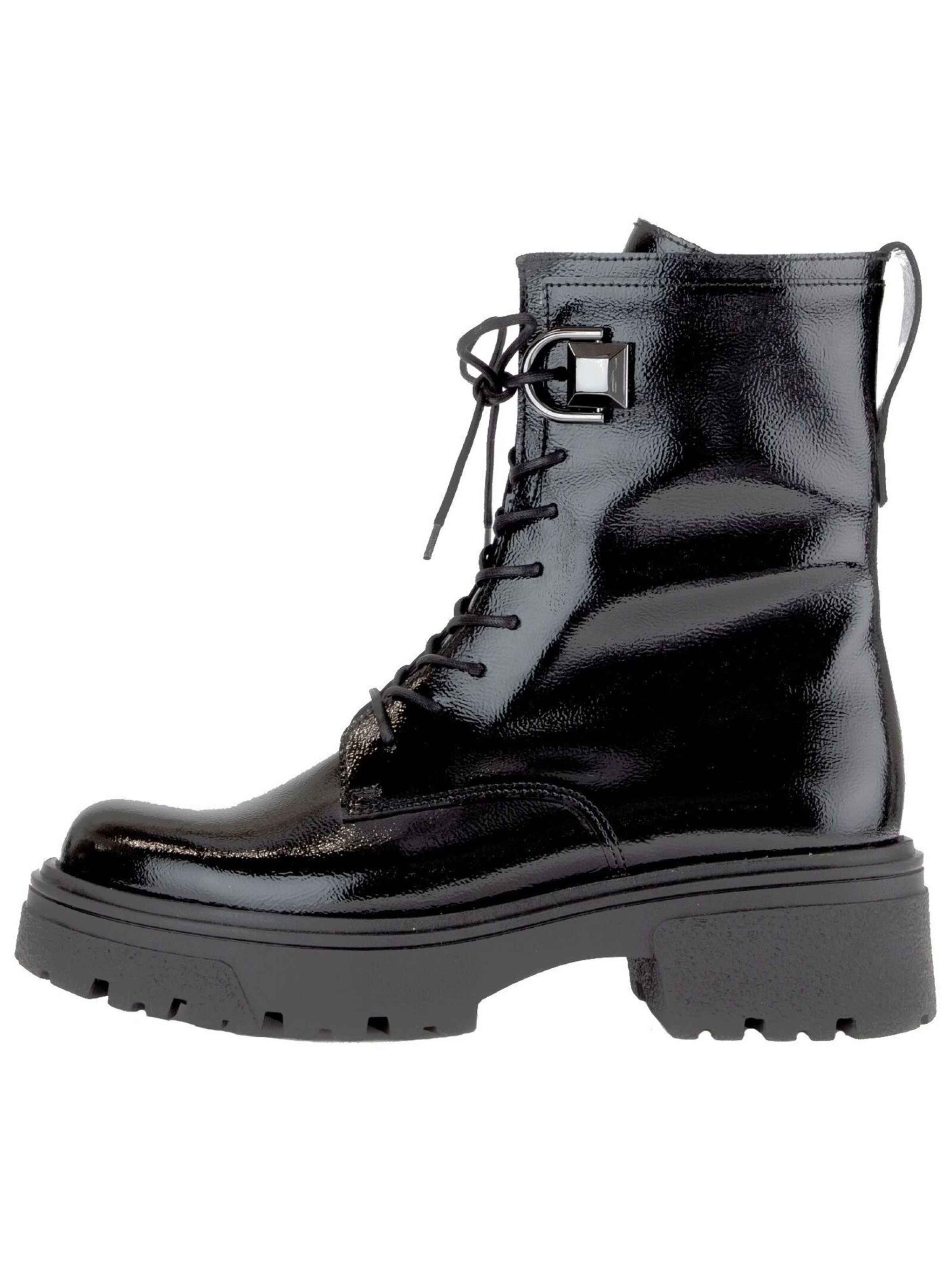 GABOR Lace-Up Ankle Boots in Black