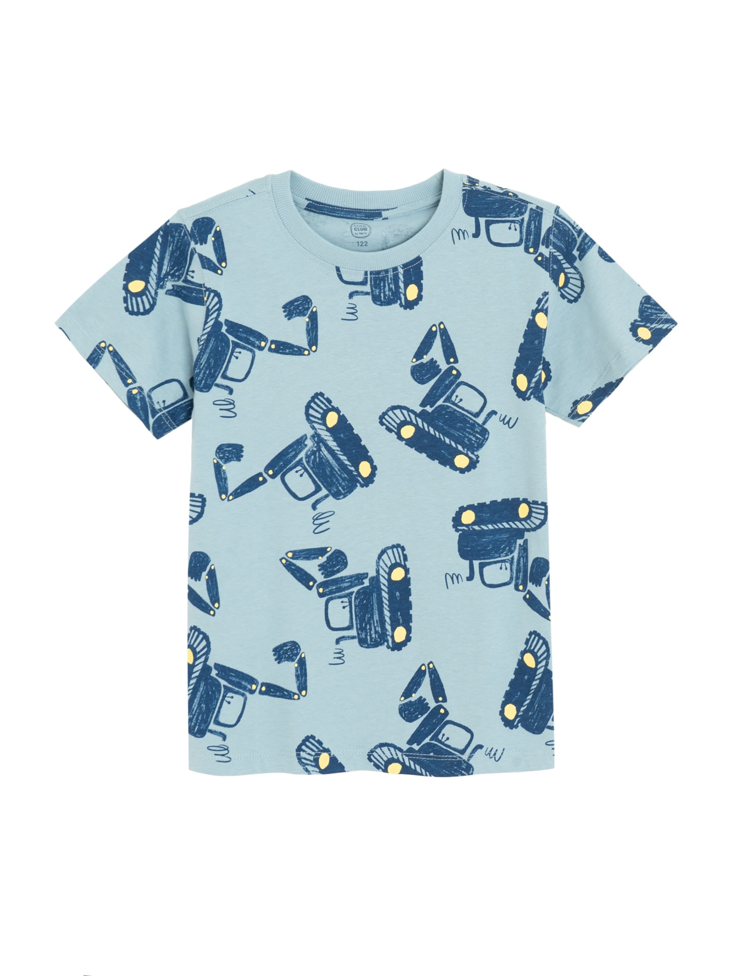 Cool Club Shirt in Blauw: voorkant