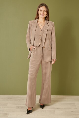 Yumi Blazer in Braun: Vorderseite