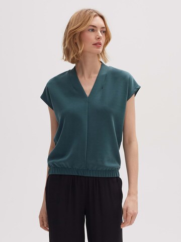 OPUSSweater majica 'Gusina' - zelena boja: prednji dio