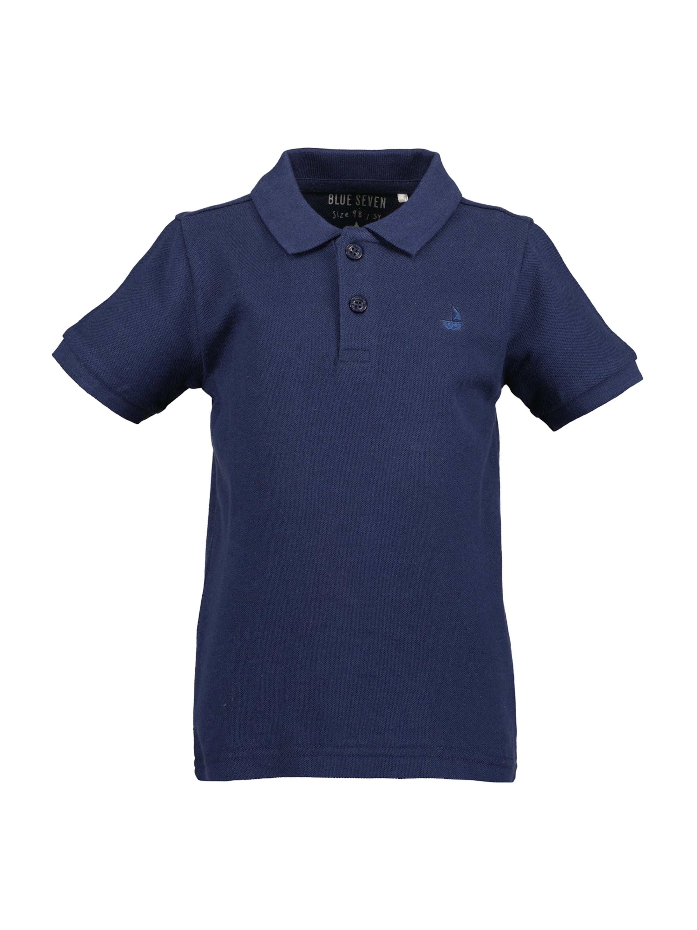 BLUE SEVEN T-shirt i blå: framsida