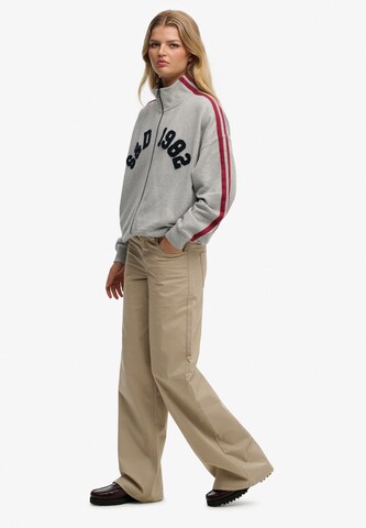 Wide Leg Pantalon chino Superdry & Co en gris