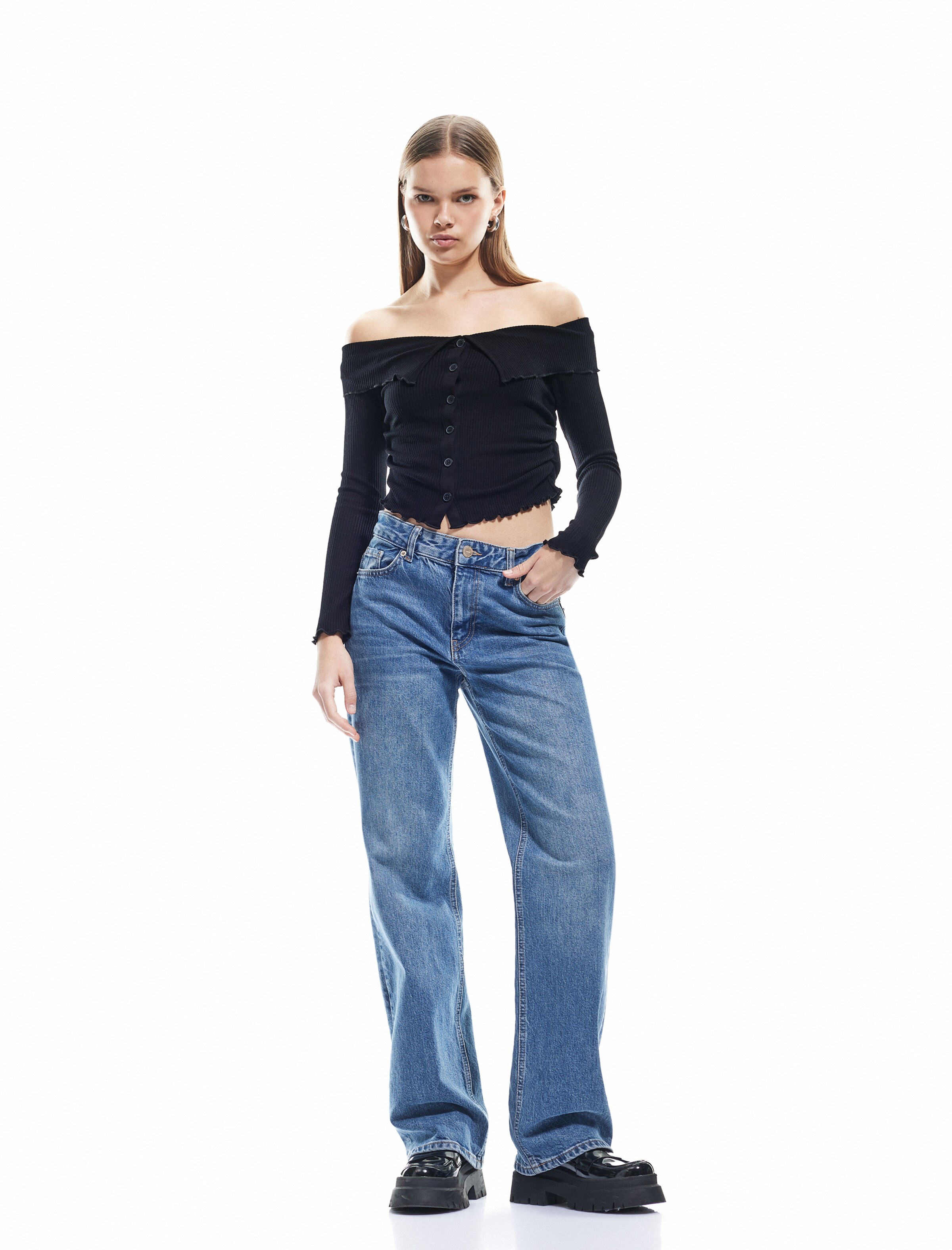 Koton Shirt in Zwart