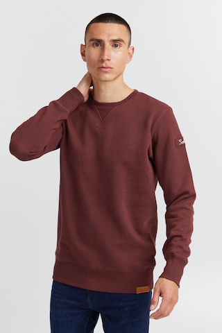 !Solid Sweatshirt 'Trip-O-Neck' in Rood: voorkant