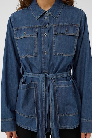 CULTURE Blouse 'Lava Arpa' in Blue