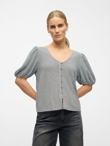 OBJECT Blouse in Silver: front