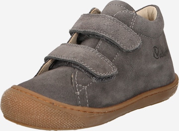 NATURINO First-Step Shoes 'COCOON SPAZZ' in Grey: front