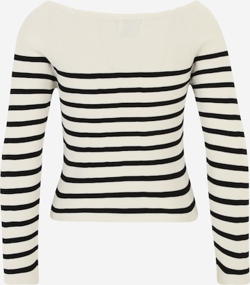 Only Petite Pullover 'BIANKA' i hvid