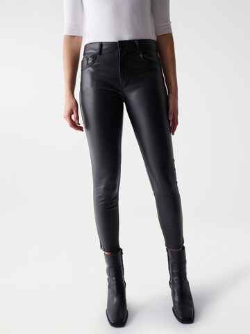 Salsa Jeans Skinny Pants 'Destiny' in Black: front