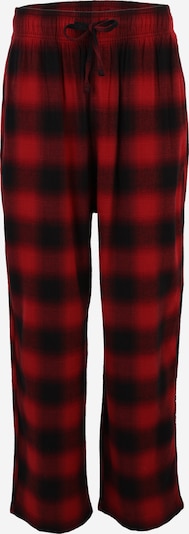 HOLLISTER Pyjamahousut 'EVOLUTION' värissä punainen / musta, Tuotenäkymä