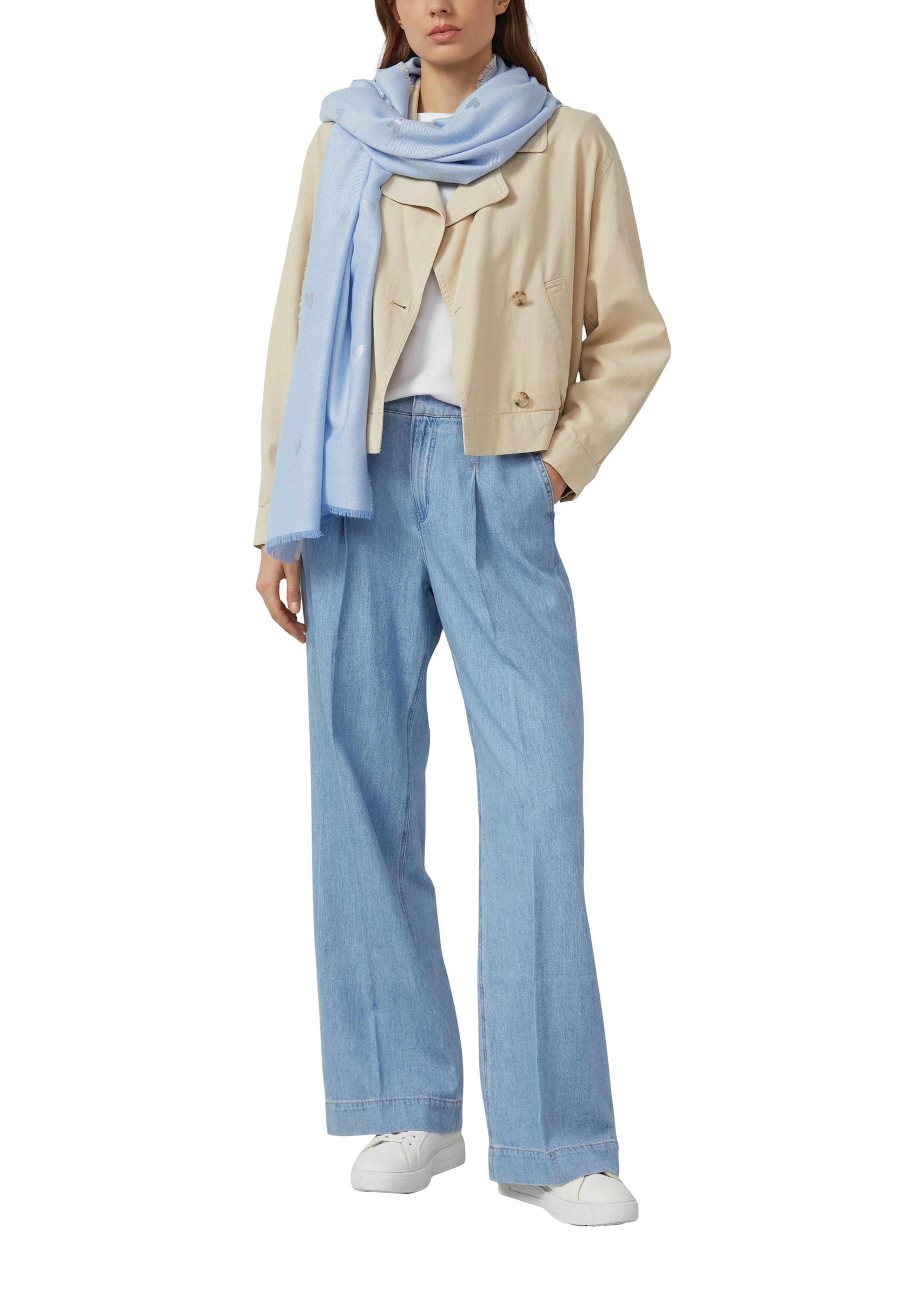 s.Oliver Sjaal in Blauw