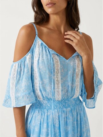 Miss June - Vestido 'Robe Longue Karena' en azul