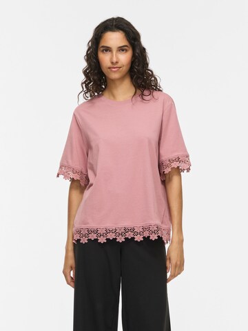 T-shirt 'VIVora' VILA en rose : devant