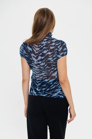 SAINT TROPEZ Bluse 'Lilja' in Blau