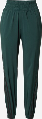 Pantalon de sport ADIDAS SPORTSWEAR en vert : devant